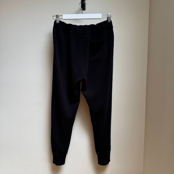 James Perse 100% Cashmere Jogger Pants - Black - Picture 3 of 11